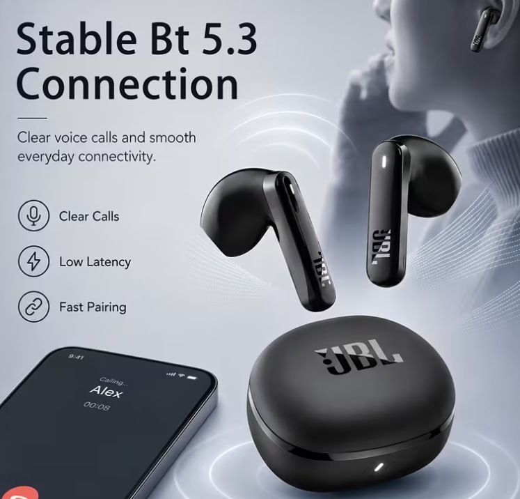 Auriculares JBL True Wireless – Sonido y comodidad sin cables - Imagen 2