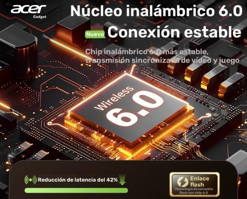 AURICULARES INALÁMBRICOS ACER OHR553 - Imagen 2