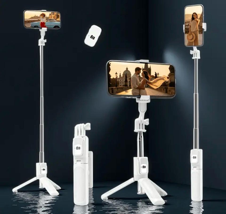 TRÍPODE SELFIE STICK 3 EN 1 – SOPORTE PARA CELULAR