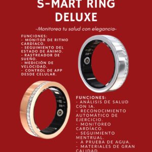 💍 S-MART RING DELUXE - color ORO o PLATA!