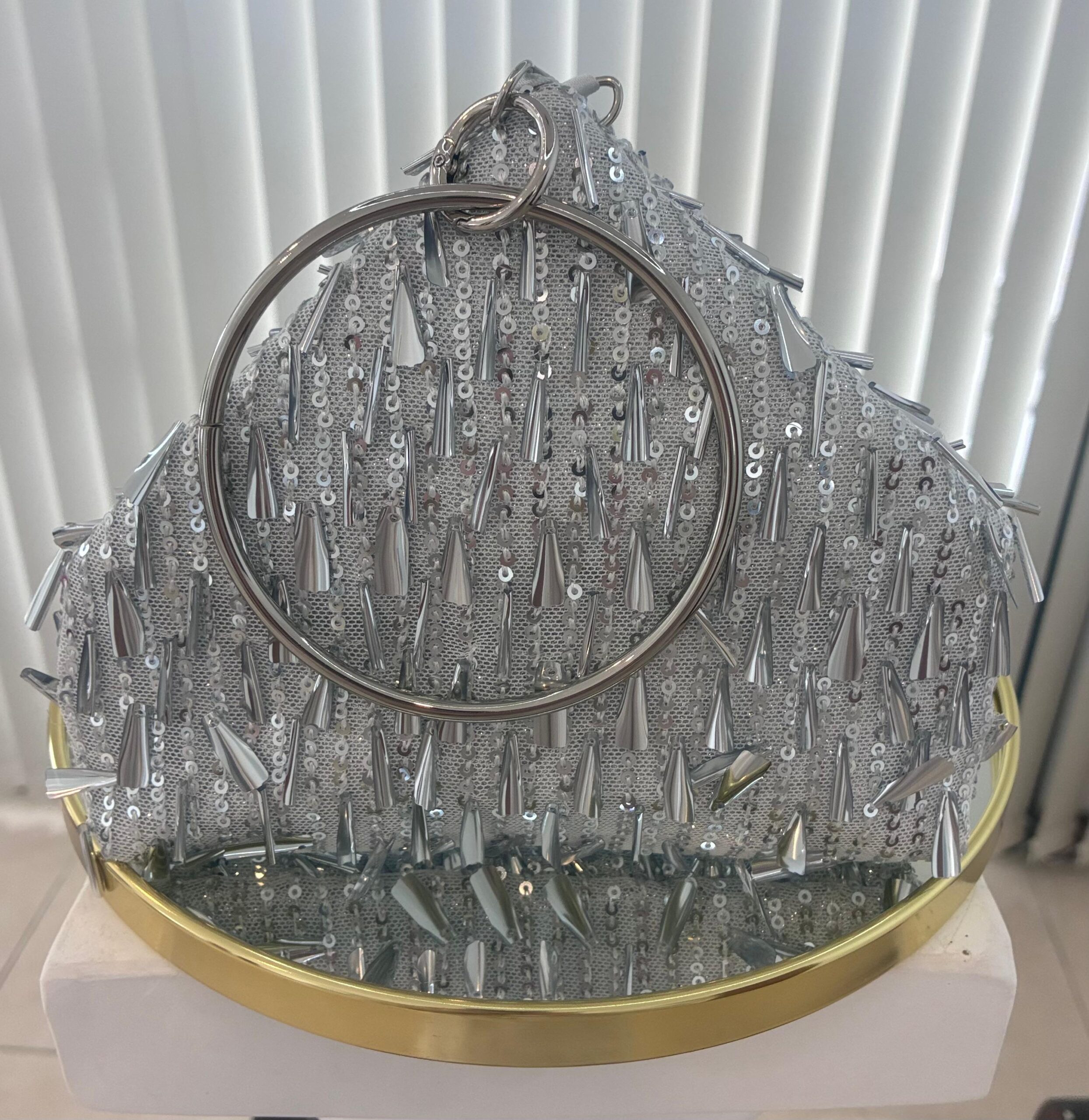 MINI BAG BELLISSIMA — Silver - Imagen 3
