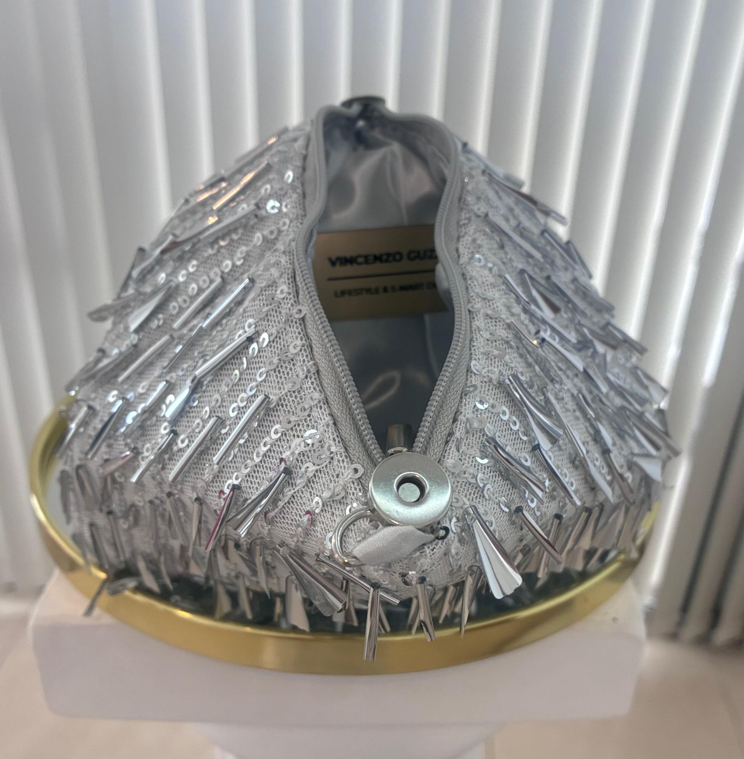 MINI BAG BELLISSIMA — Silver - Imagen 4