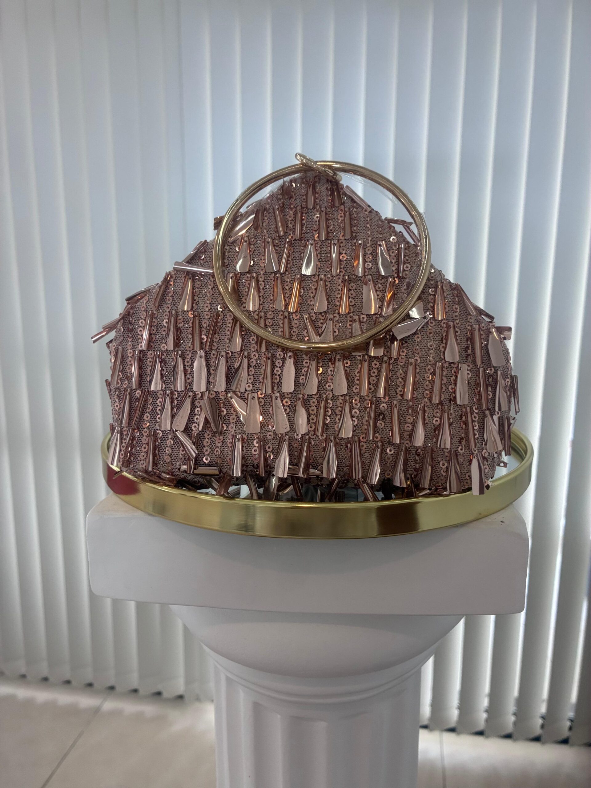 MINI BAG BELLISSIMA — Rose Gold - Imagen 6