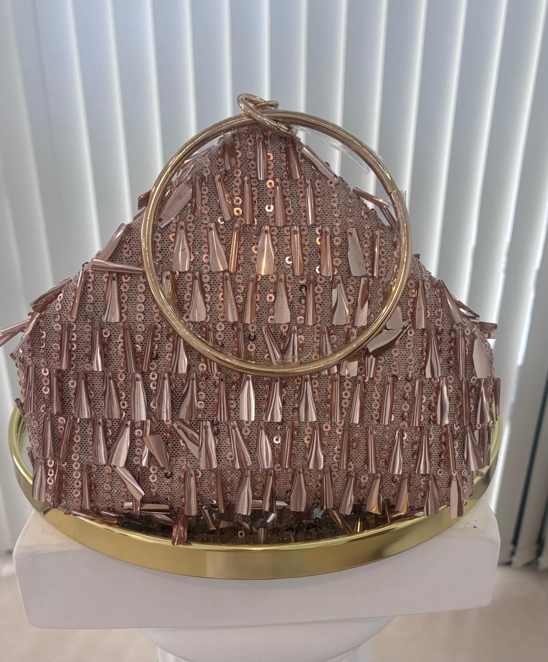 MINI BAG BELLISSIMA — Rose Gold - Imagen 5