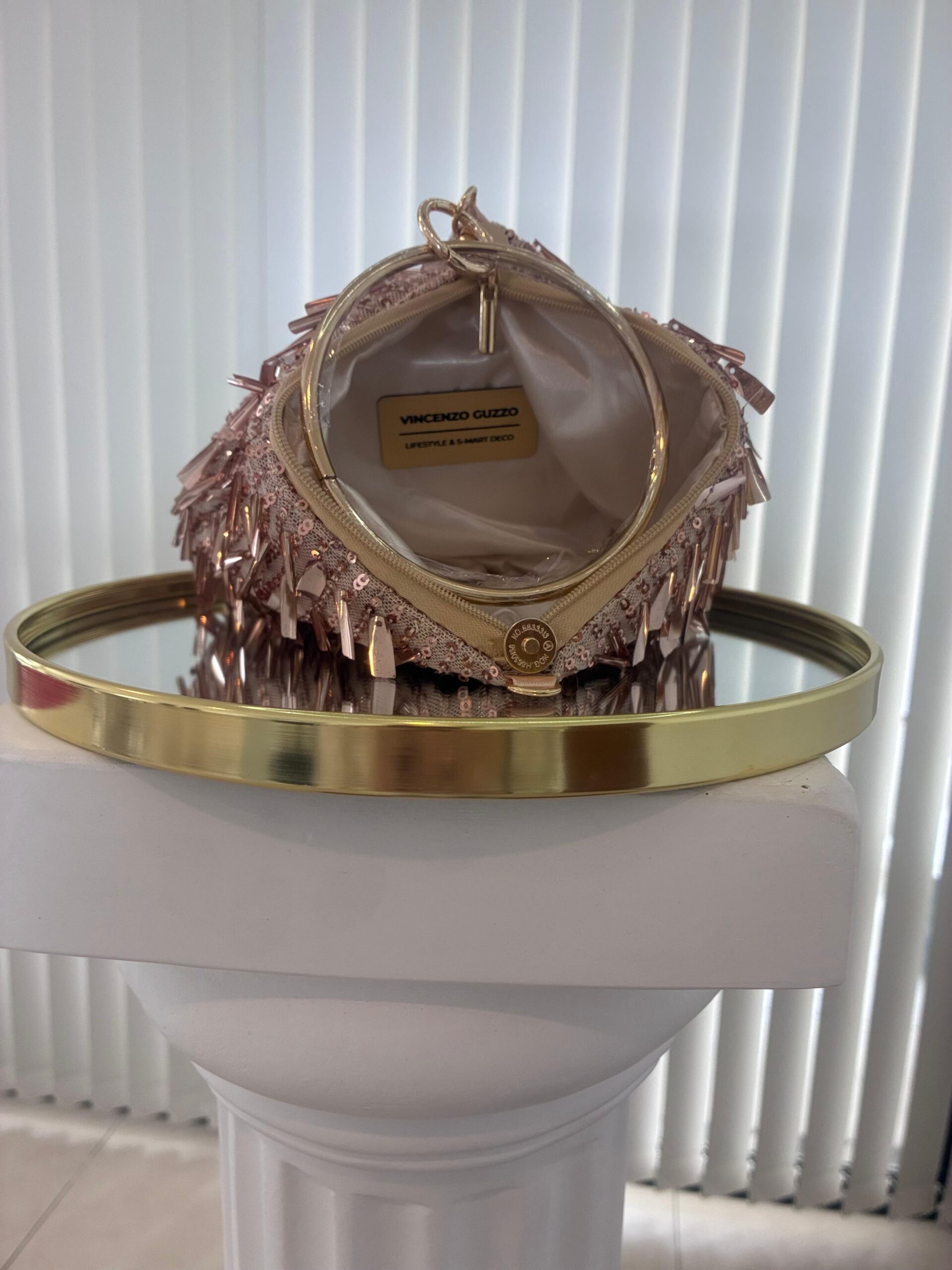 MINI BAG BELLISSIMA — Rose Gold - Imagen 3