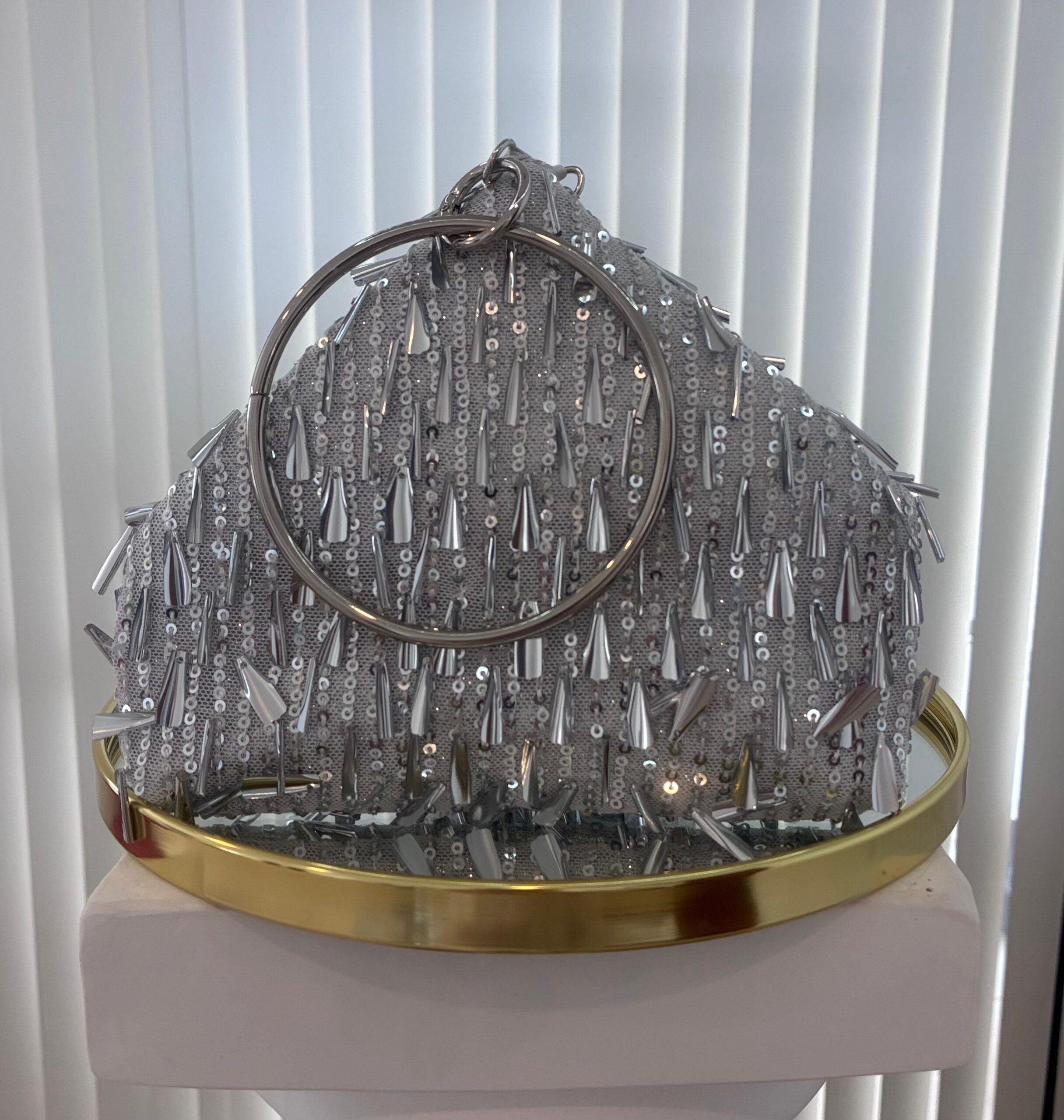 MINI BAG BELLISSIMA — Silver - Imagen 2
